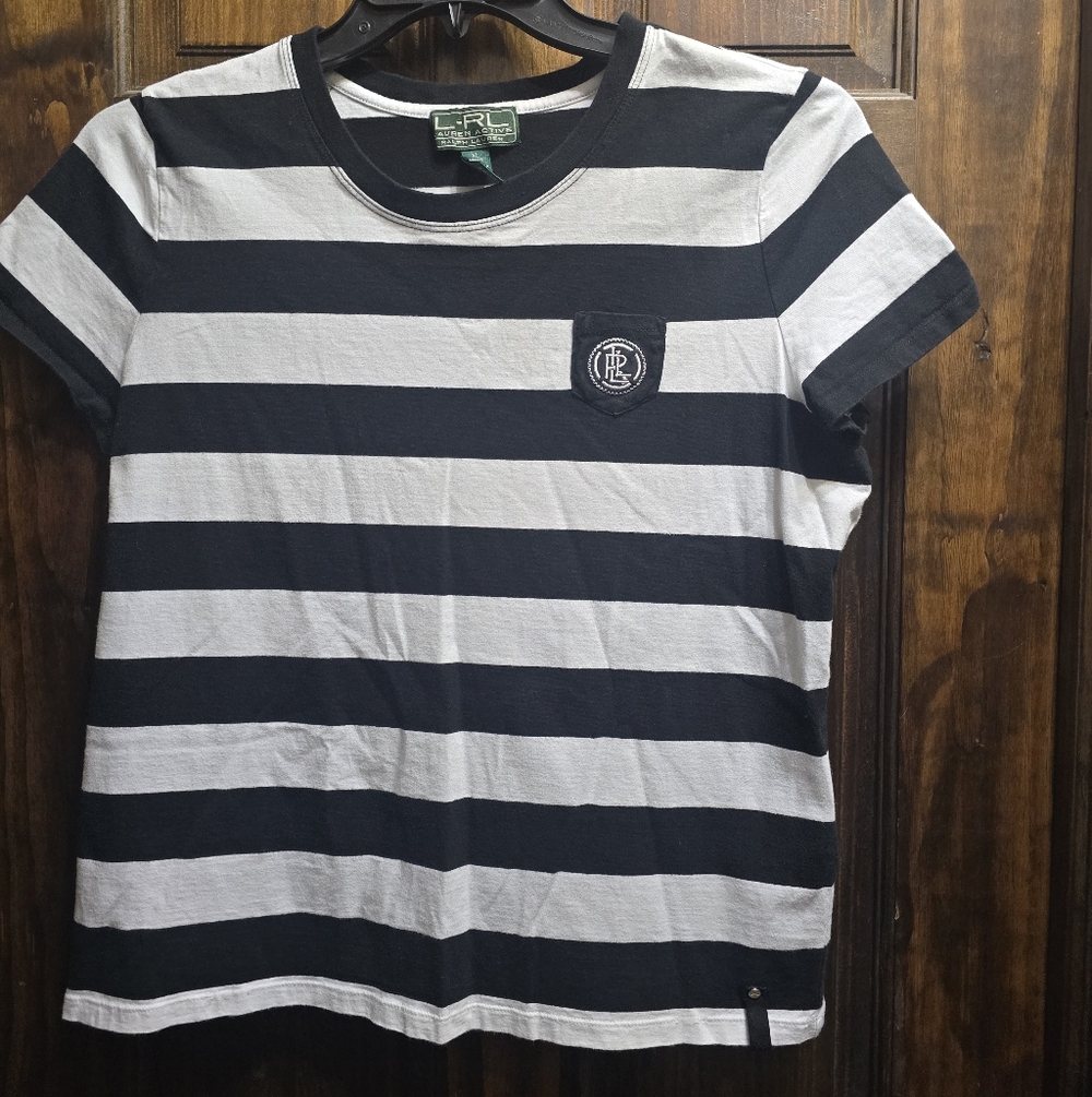 Lauren Ralph Lauren Short Sleeve Tee Ladies Xl